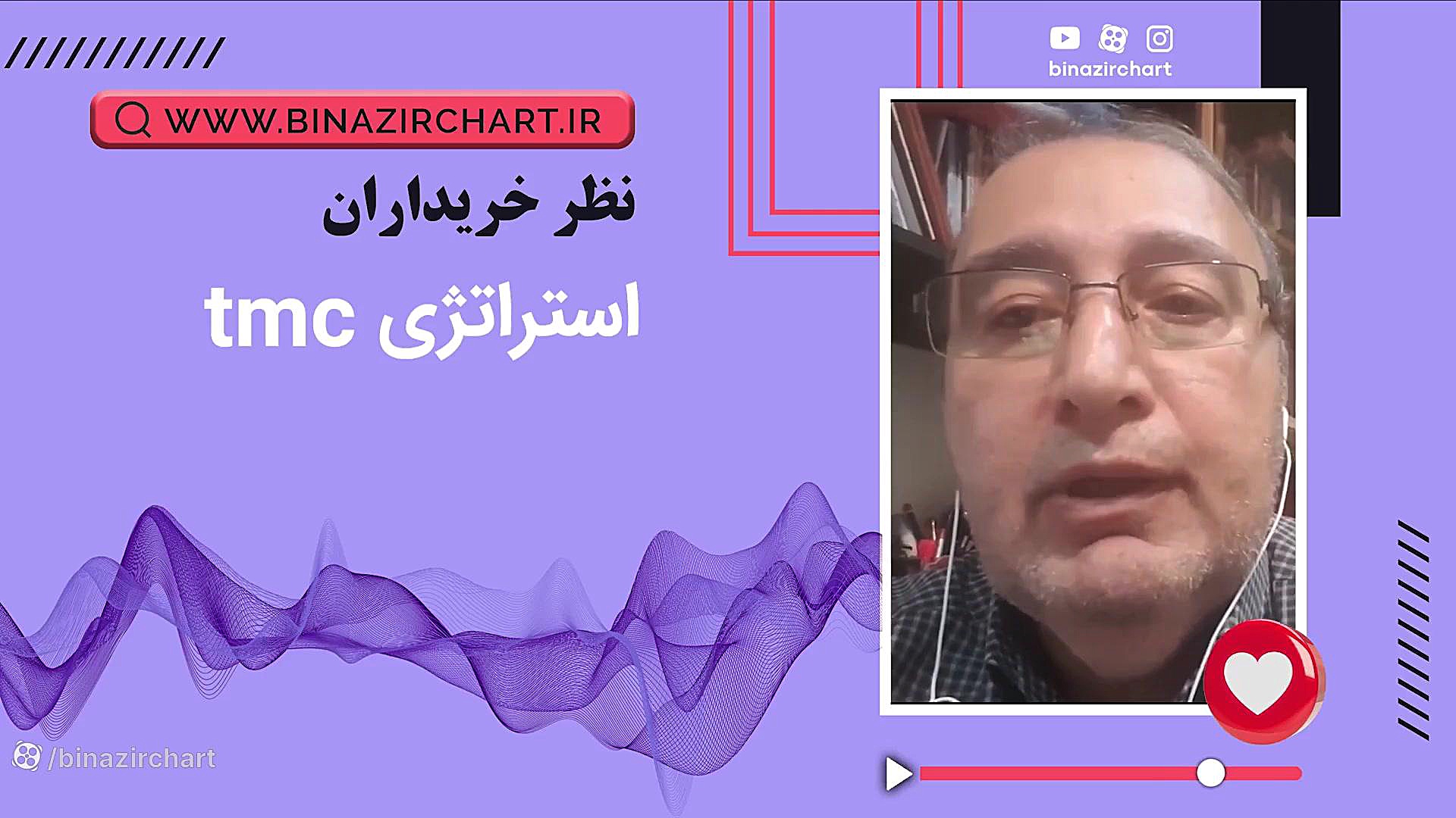 نظر آقای اسماعیل زبیدی درمورد استراتژی tmc