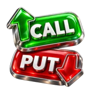 دکمه‌های سه‌بعدی CALL و PUT بازار آپشن